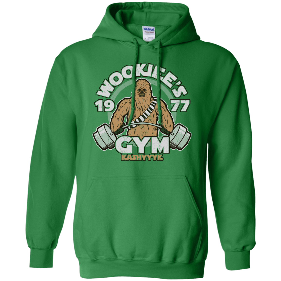 Sweatshirts Irish Green / Small Kashyyyk Gym Pullover Hoodie