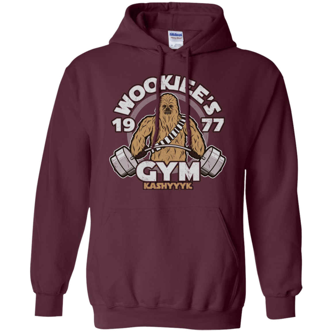 Sweatshirts Maroon / Small Kashyyyk Gym Pullover Hoodie