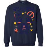Sweatshirts Navy / Small Kawaii Marshmallow Crewneck Sweatshirt