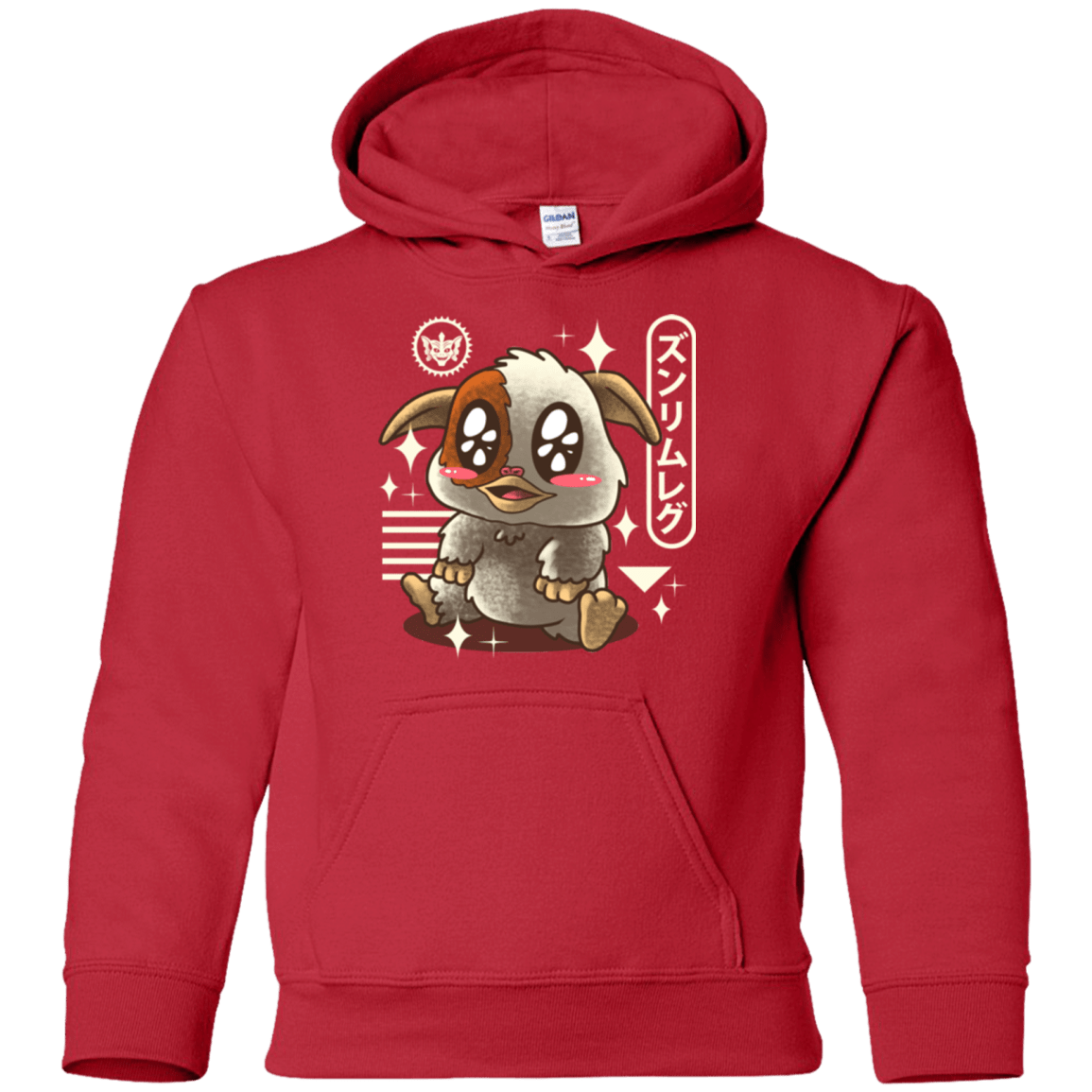 Sweatshirts Red / YS Kawaii Mogwai Youth Hoodie