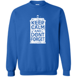 Sweatshirts Royal / Small KCDF Tardis Crewneck Sweatshirt