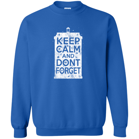 Sweatshirts Royal / Small KCDF Tardis Crewneck Sweatshirt