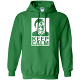 Sweatshirts Irish Green / Small Keep Calm Mr. Wolf Pullover Hoodie