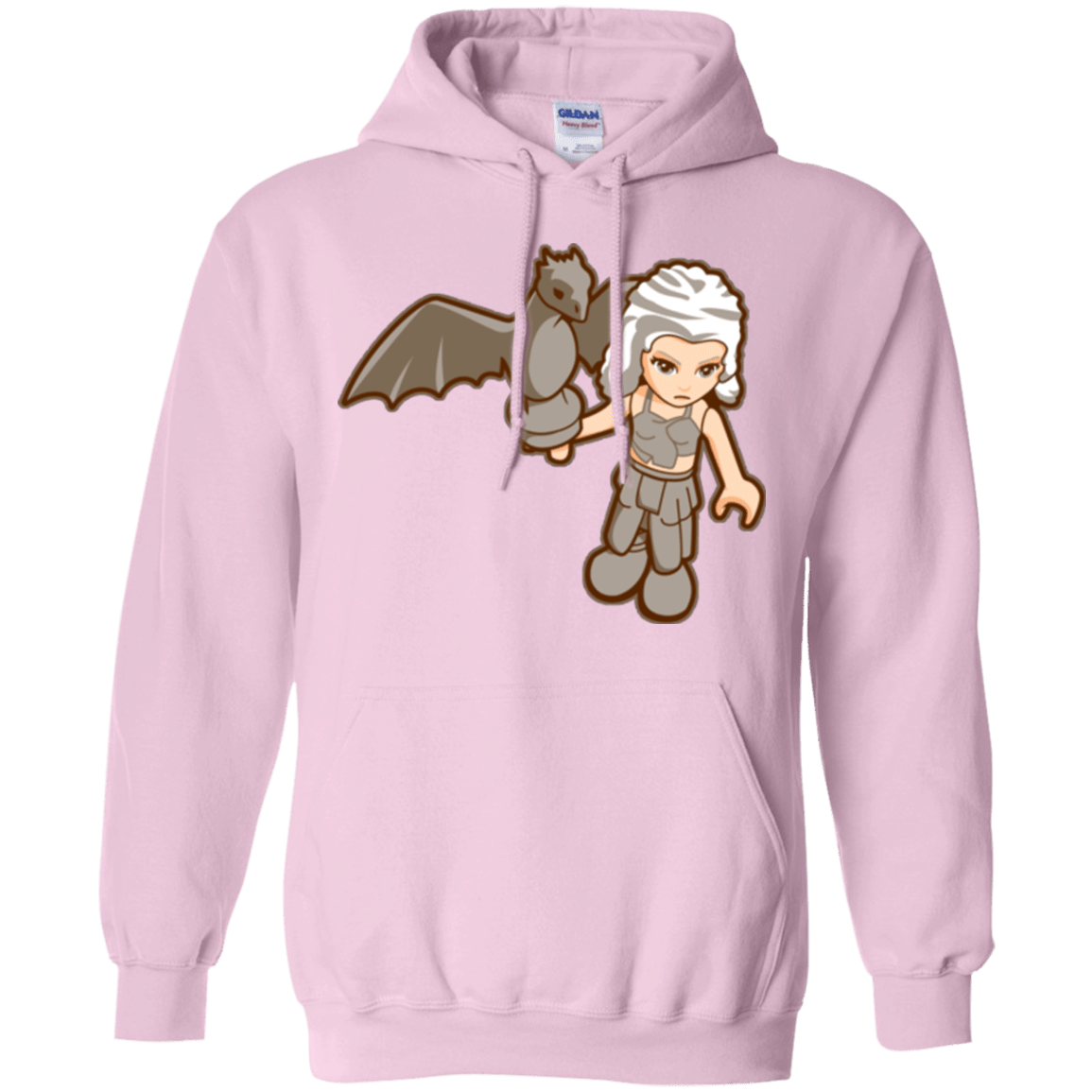 Sweatshirts Light Pink / Small Khalego Pullover Hoodie