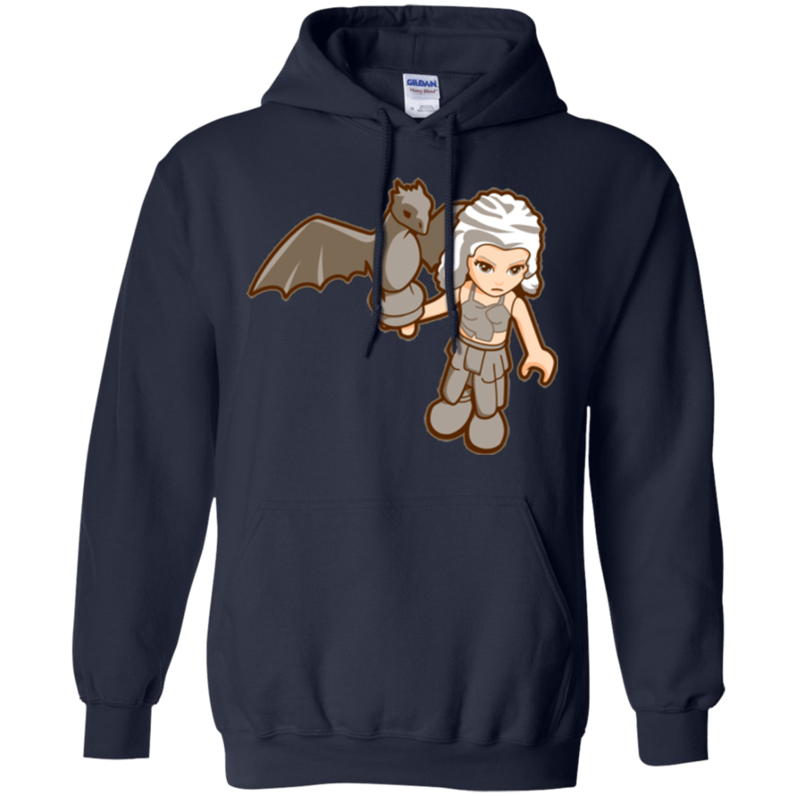 Sweatshirts Navy / Small Khalego Pullover Hoodie