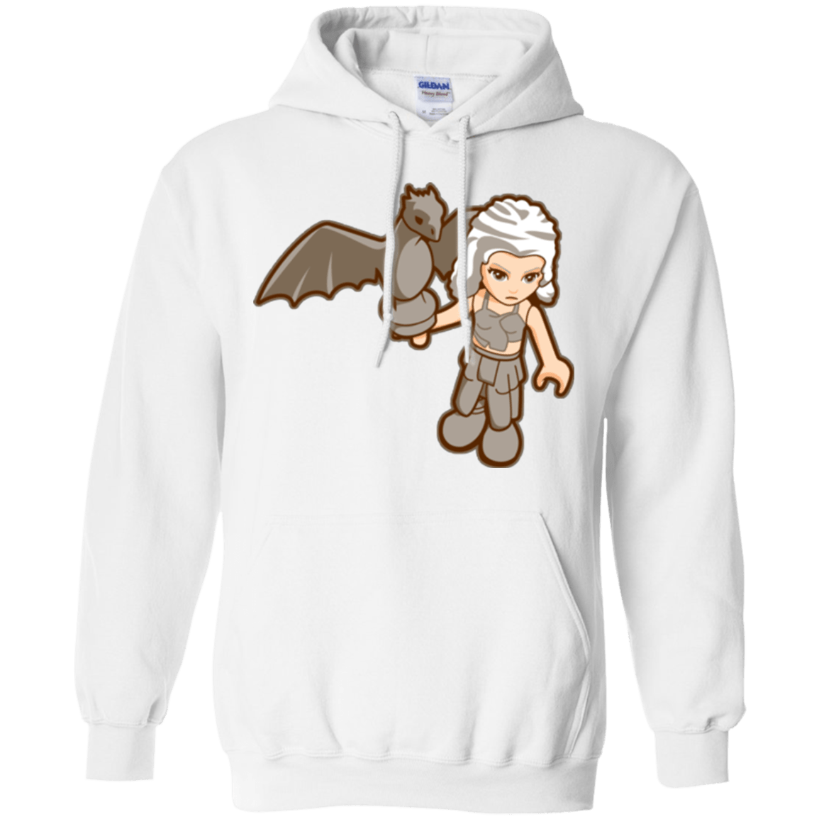 Sweatshirts White / Small Khalego Pullover Hoodie