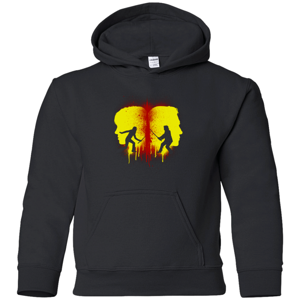 Sweatshirts Black / YS Kill Bill Silhouettes Youth Hoodie