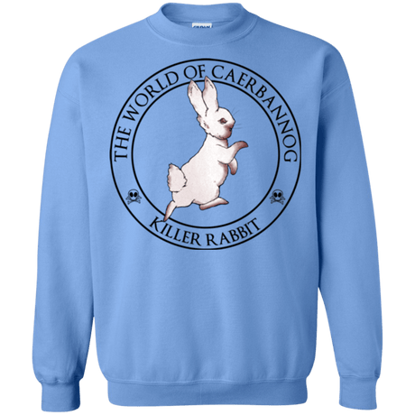 Sweatshirts Carolina Blue / Small Killer Bunny Crewneck Sweatshirt