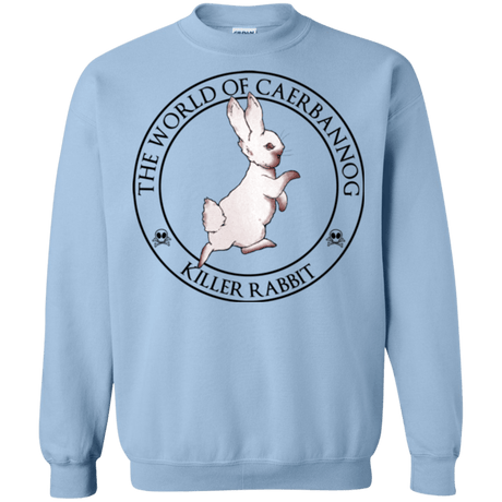 Sweatshirts Light Blue / Small Killer Bunny Crewneck Sweatshirt