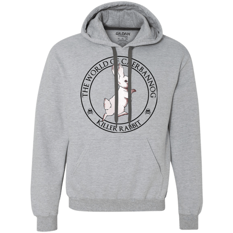 Sweatshirts Sport Grey / Small Killer Bunny Premium Fleece Hoodie