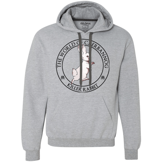 Sweatshirts Sport Grey / Small Killer Bunny Premium Fleece Hoodie