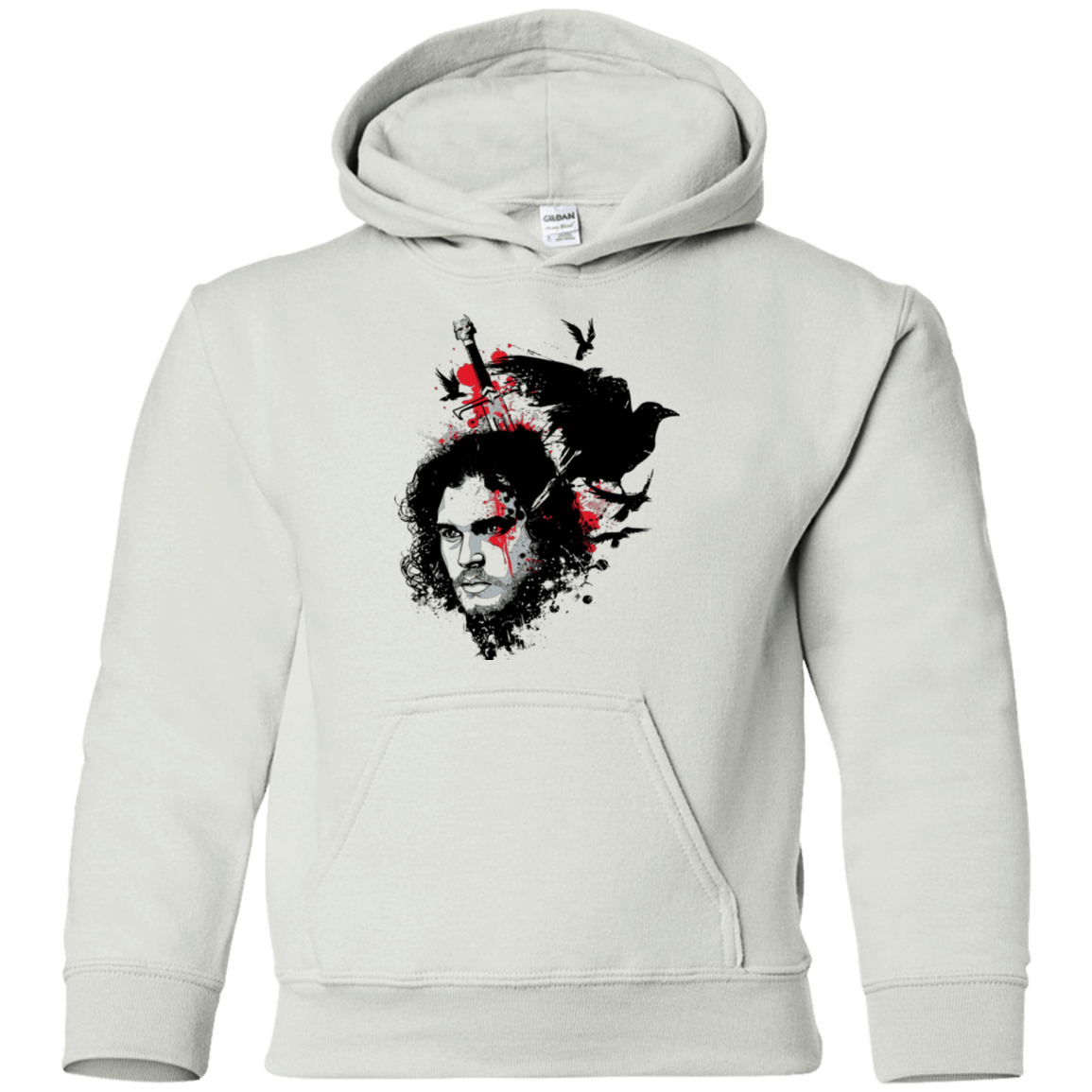 Sweatshirts White / YS KING IN THE NORTH Youth Hoodie