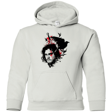 Sweatshirts White / YS KING IN THE NORTH Youth Hoodie