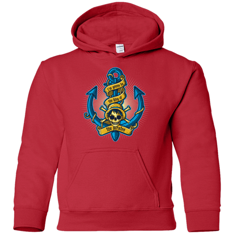 Sweatshirts Red / YS KING OF PIRATES Youth Hoodie
