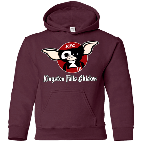 Sweatshirts Maroon / YS Kingston Falls Chicken Youth Hoodie