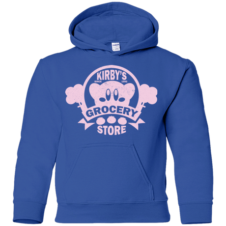 Sweatshirts Royal / YS Kirbys Grocery Store Youth Hoodie