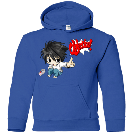 Sweatshirts Royal / YS L Objection! Youth Hoodie