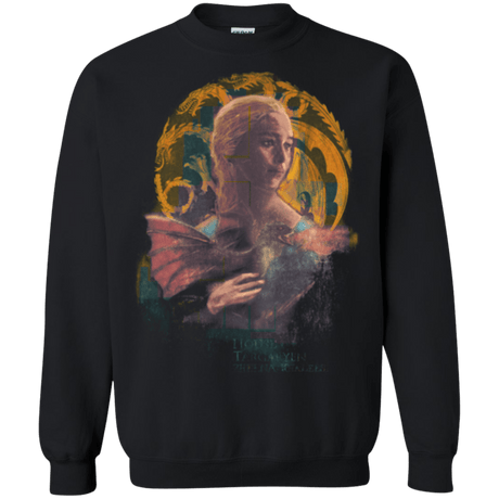Sweatshirts Black / Small la Dame Au Dragon Crewneck Sweatshirt