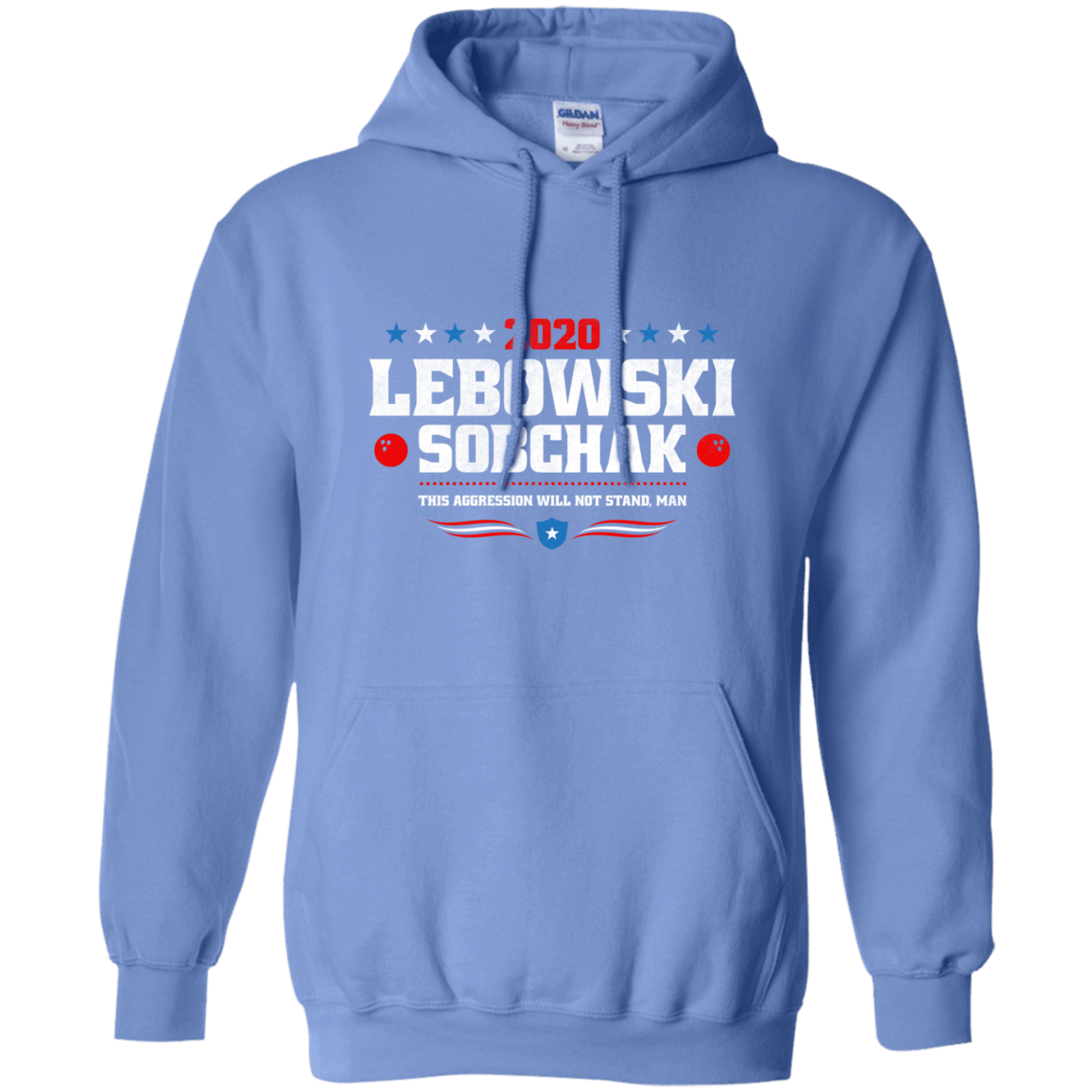 Sweatshirts Carolina Blue / Small Lebowski Sobchak Pullover Hoodie