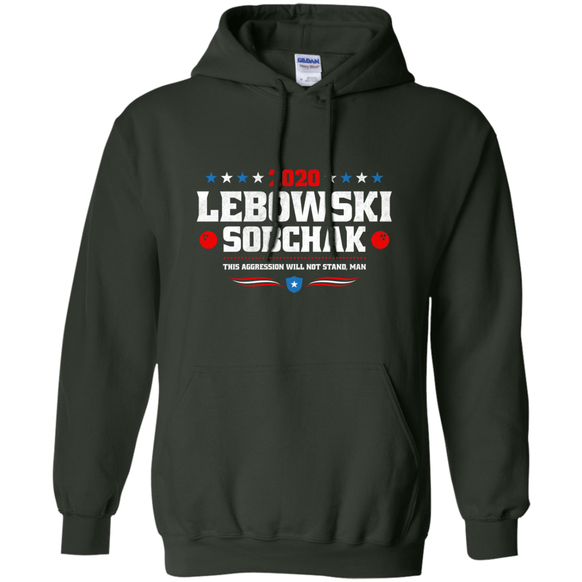 Sweatshirts Forest Green / Small Lebowski Sobchak Pullover Hoodie