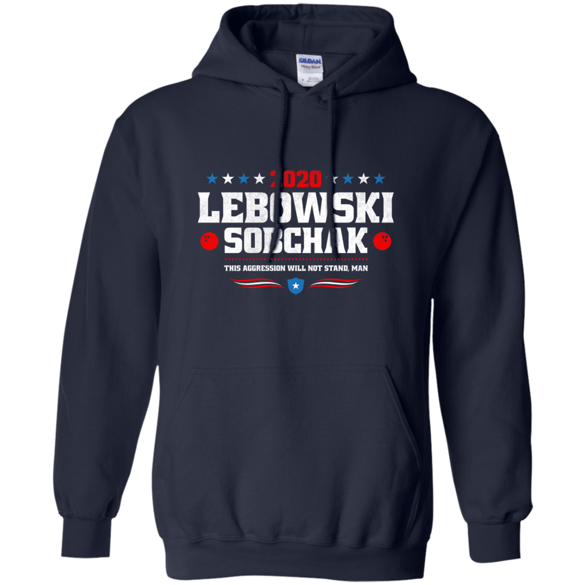 Sweatshirts Navy / Small Lebowski Sobchak Pullover Hoodie