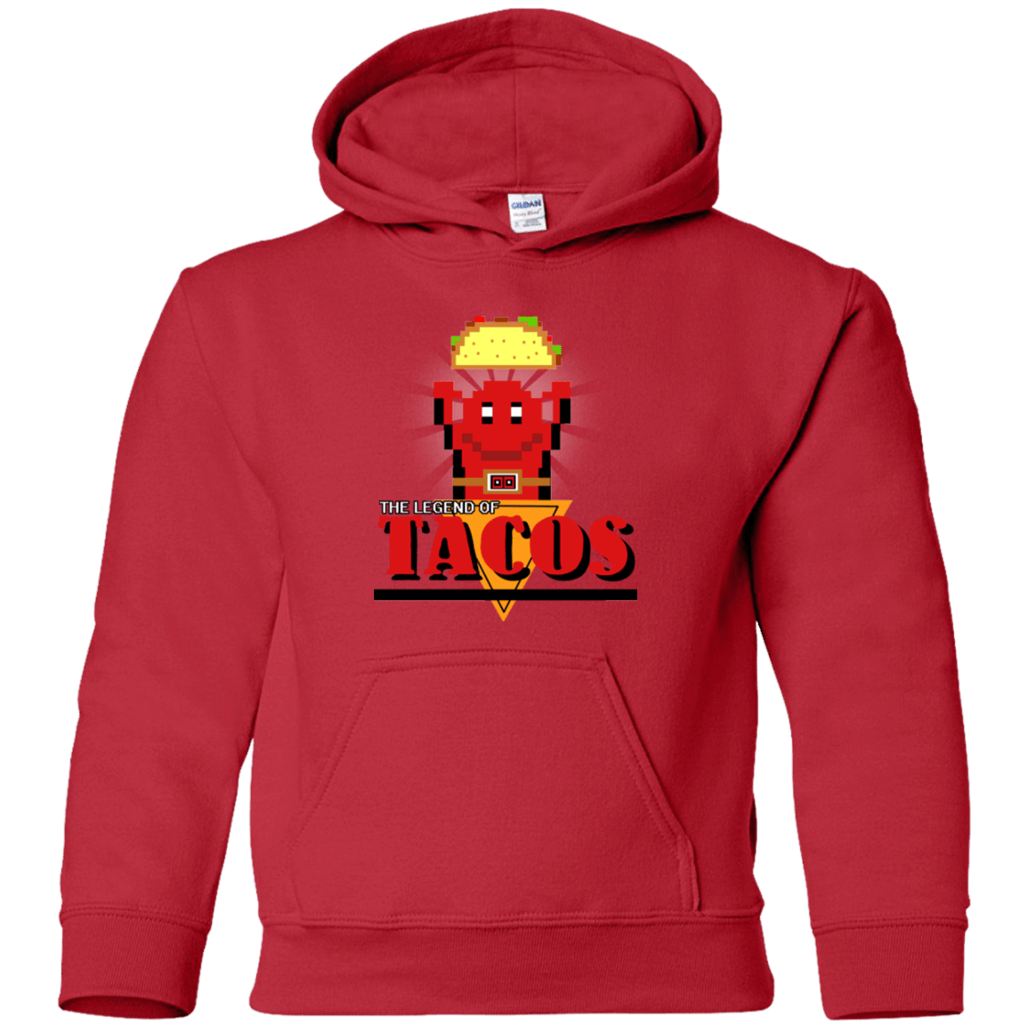 Sweatshirts Red / YS Legend of Tacos Youth Hoodie