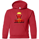 Sweatshirts Red / YS Legend of Tacos Youth Hoodie