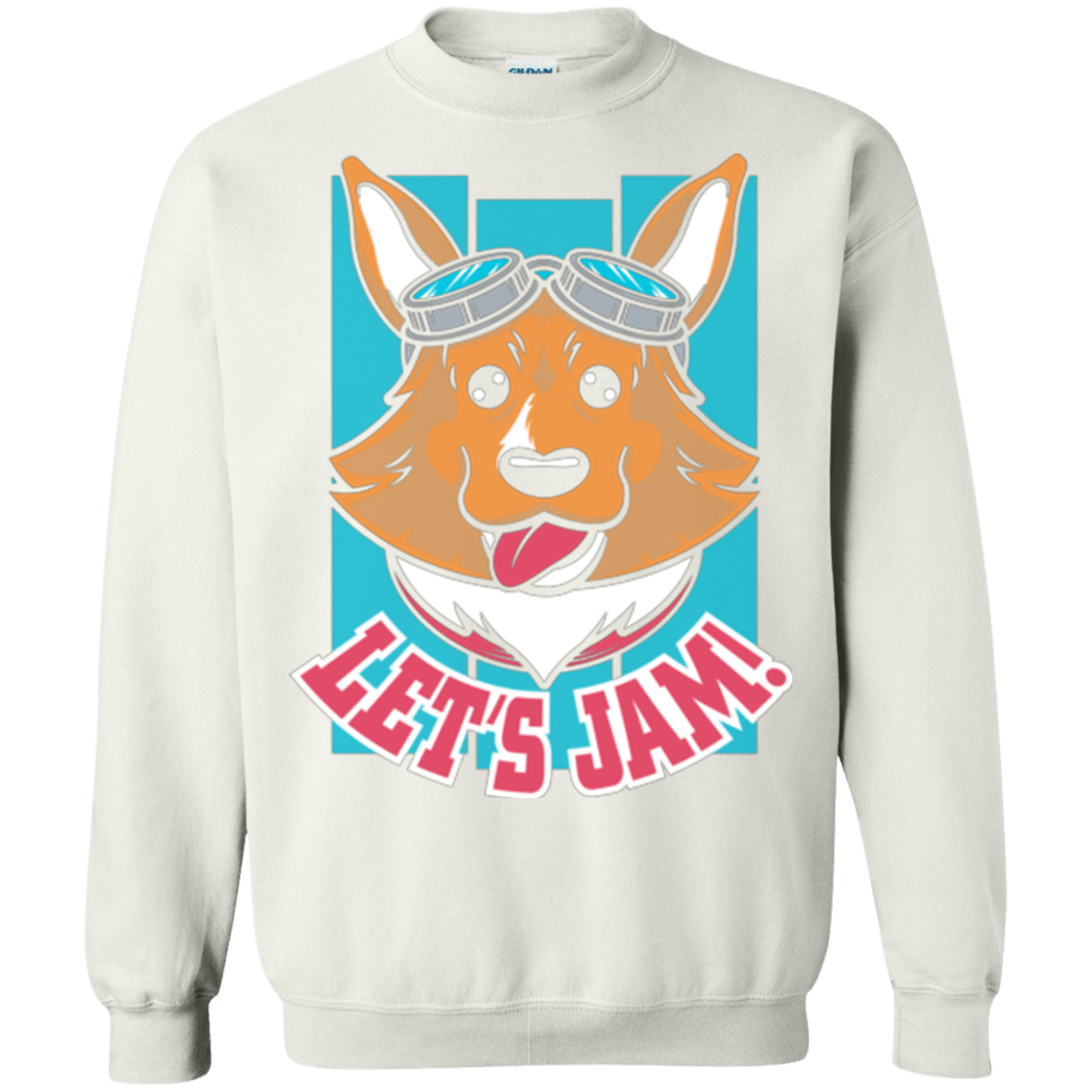 Sweatshirts White / Small Lets Jam (2) Crewneck Sweatshirt