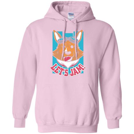 Sweatshirts Light Pink / Small Lets Jam (2) Pullover Hoodie