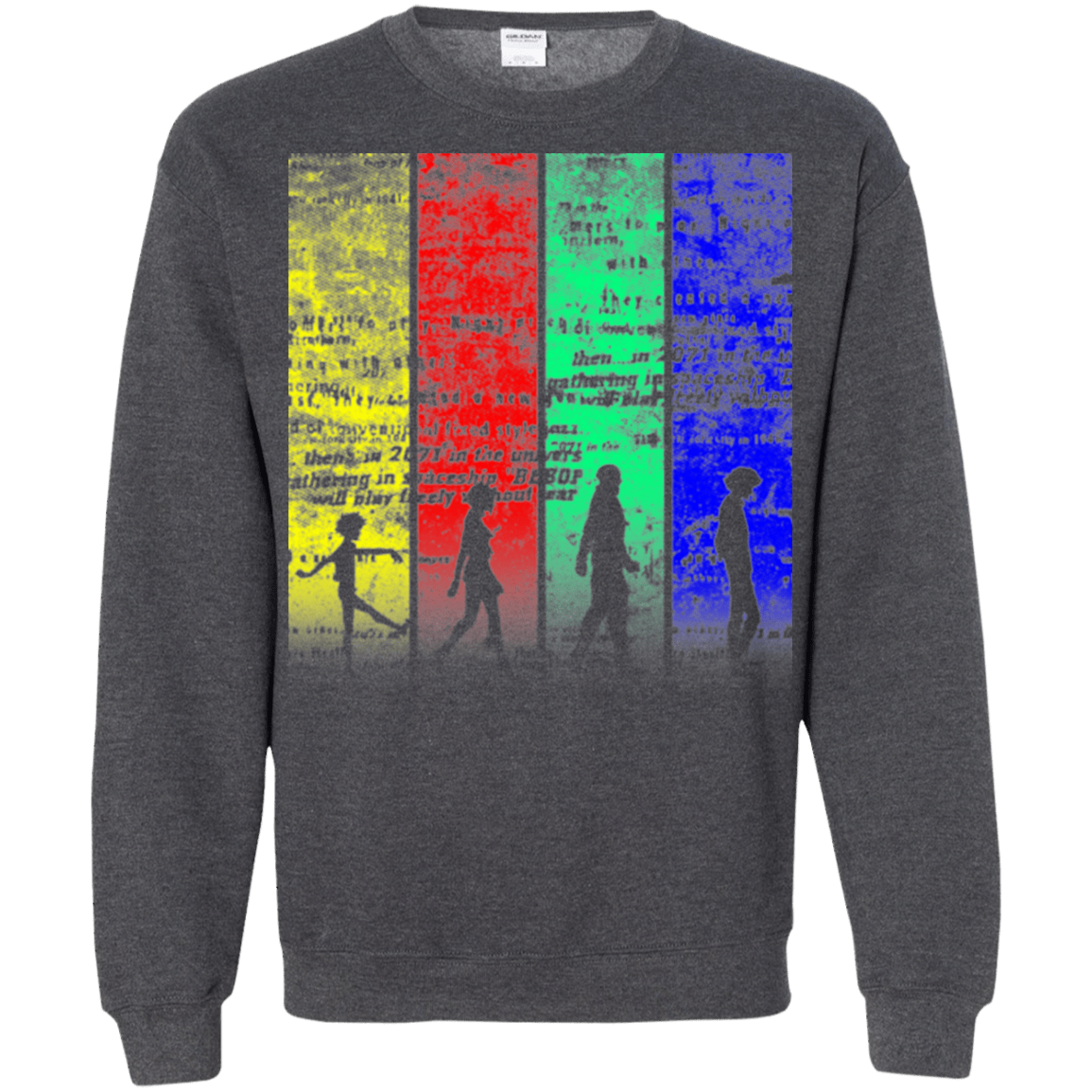 Sweatshirts Dark Heather / Small Lets jam Crewneck Sweatshirt