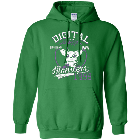 Sweatshirts Irish Green / Small Lightning Paw Pullover Hoodie