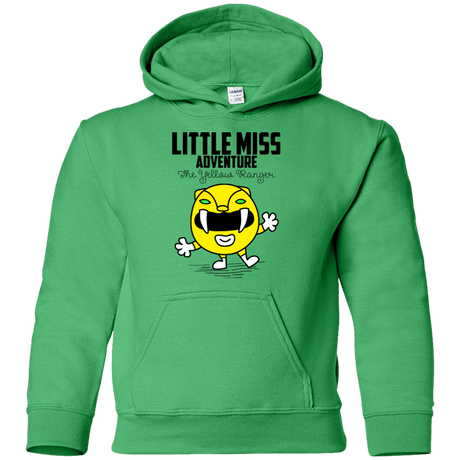 Sweatshirts Irish Green / YS Little Miss Adventure Youth Hoodie