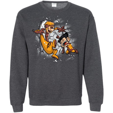 Sweatshirts Dark Heather / Small Logan and Victor Crewneck Sweatshirt