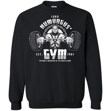 Sweatshirts Black / Small Lord Humungus' Gym Crewneck Sweatshirt