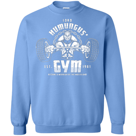 Sweatshirts Carolina Blue / Small Lord Humungus' Gym Crewneck Sweatshirt