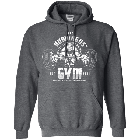 Sweatshirts Dark Heather / Small Lord Humungus' Gym Pullover Hoodie