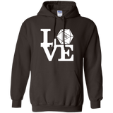 Sweatshirts Dark Chocolate / Small Love D20 Pullover Hoodie