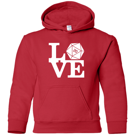 Sweatshirts Red / YS Love D20 Youth Hoodie
