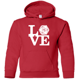 Sweatshirts Red / YS Love D20 Youth Hoodie