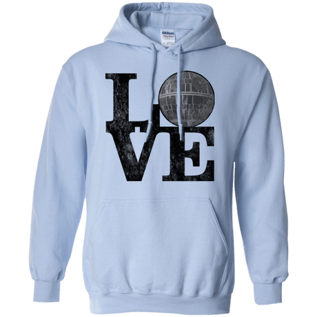 Sweatshirts Light Blue / Small LOVE Deathstar 1 Pullover Hoodie