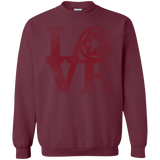 Sweatshirts Maroon / Small LOVE Empire Crewneck Sweatshirt