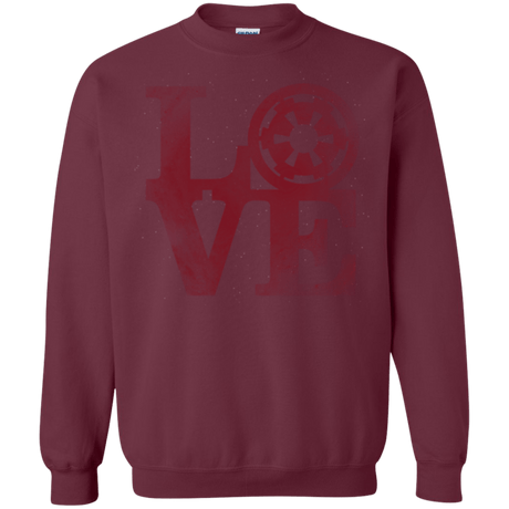 Sweatshirts Maroon / Small LOVE Empire Crewneck Sweatshirt