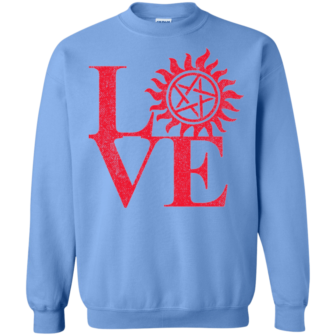 Sweatshirts Carolina Blue / Small Love Hunting Crewneck Sweatshirt