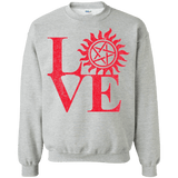 Sweatshirts Sport Grey / Small Love Hunting Crewneck Sweatshirt