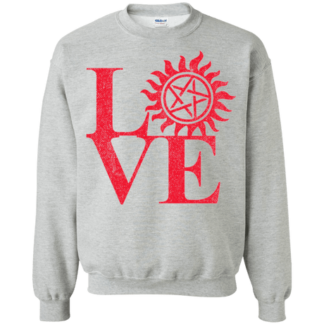 Sweatshirts Sport Grey / Small Love Hunting Crewneck Sweatshirt