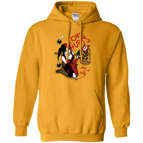 Sweatshirts Gold / Small Love Hurts Pullover Hoodie