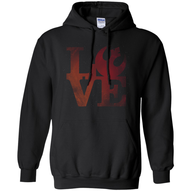 Sweatshirts Black / Small LOVE Rebel Pullover Hoodie