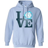 Sweatshirts Light Blue / Small Love Stark Pullover Hoodie