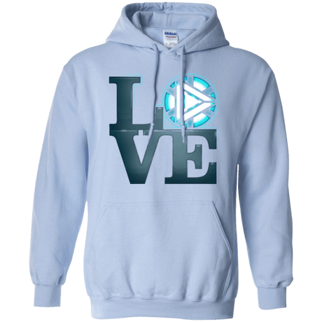 Sweatshirts Light Blue / Small Love Stark Pullover Hoodie