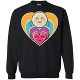 Sweatshirts Black / S Love to the Moon and Back Crewneck Sweatshirt